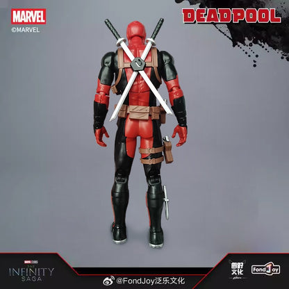 Fondjoy 15cm Deadpool Articulações Móveis 1/12 Modelo de Brinquedo Montado Marvel Anti-Heróis Figura de Anime Presente Brinquedo Infantil Enfeite de Mesa
