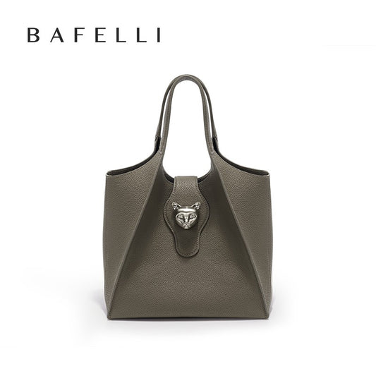 BAFELLI 2025 WOMEN'S HANDBAG TOTE TRAVEL BAGS GENUINE LEATHER CASUAL FASHION LUXURY BRAND UNISEX PURSE BUSINESS STYLISH DESIGNER