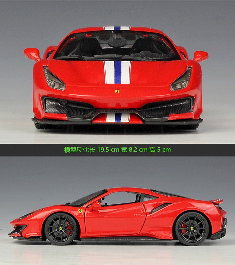 Maisto 1:24 Ferrari FXX K Roma Monza SP1 Carro Modelo Die-Cast Miniatura Carros Modelos Coleção Brinquedos Presentes Atacado