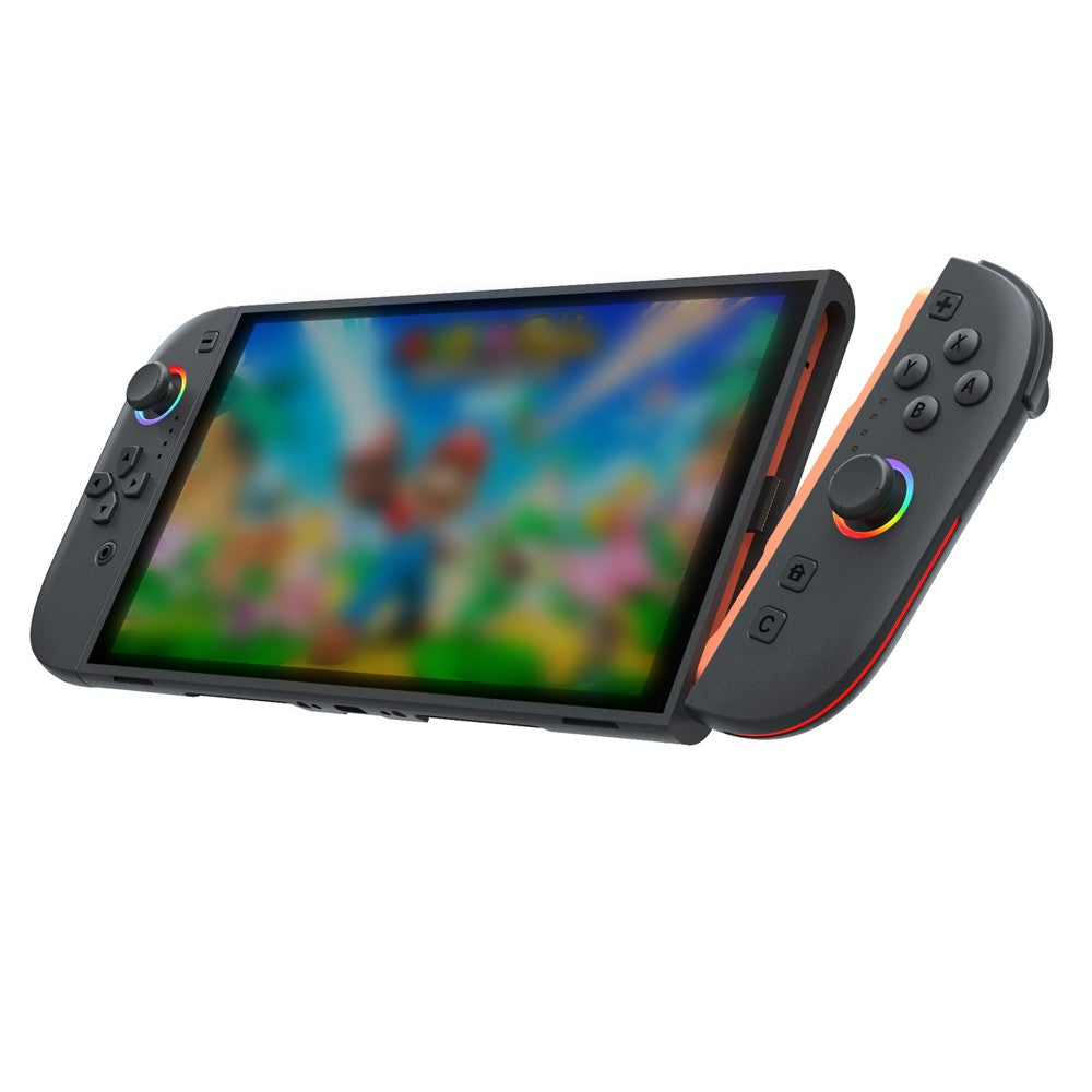 For Switch2 Wired Wireless Joy Cons Controller With RGB Light Dual Vibration Joystick For Switch/OLED/Switch2 Bluetooth Gamepad