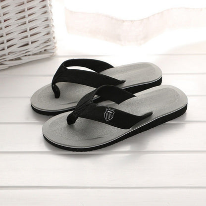 Casual Flip Flops For Men Slippers Beach Sandals Summer Non-Slip Flat Slides Men Slippers Indoor House Shoes Man Male Slipper