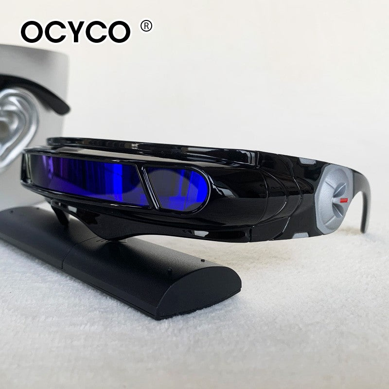 X-man Polarized Sunglasses for Men Women Memory Material Shield Eyewear Outdoor Sports Goggle Cycling Glasses