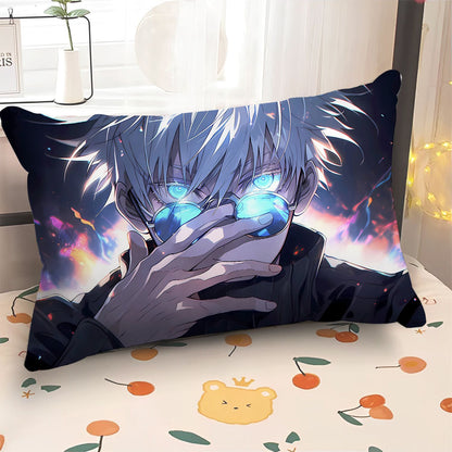 Jujutsu Kaisen peripheral pillow double side pillowcase Cartoon anime Itadori Yuji bedroom bed pillow Gojo Satoru soft pillow