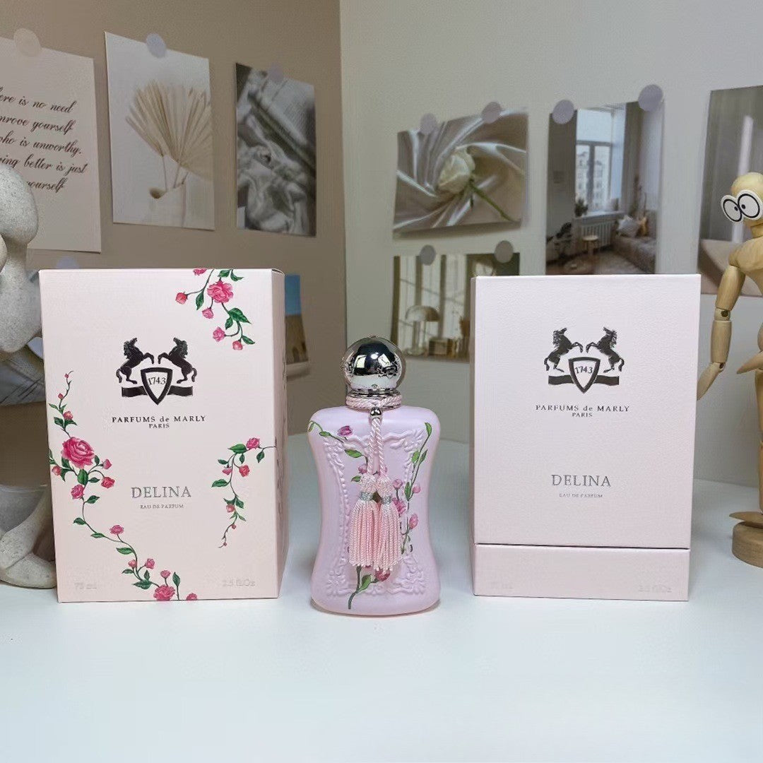 Kit de presente Eau de Parfum Exotic Rose 75ml - Perfume feminino spray 24h de longa duração, fragrância premium com envio expresso