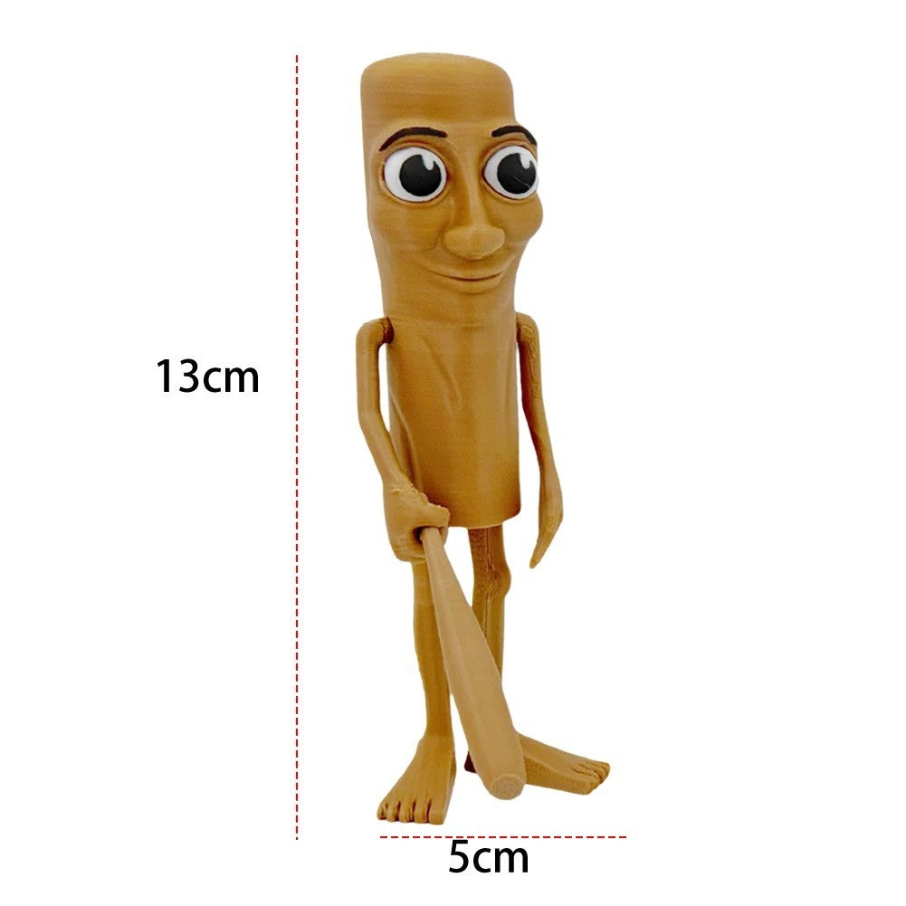 Brinquedo de Figura Sahur Tung da Doença Cerebral Italiana Tralalero Tralala Figuras Bombardino Crocodilo Shimpanzini Bananini Boneca de Decoração de Modelo de Presente