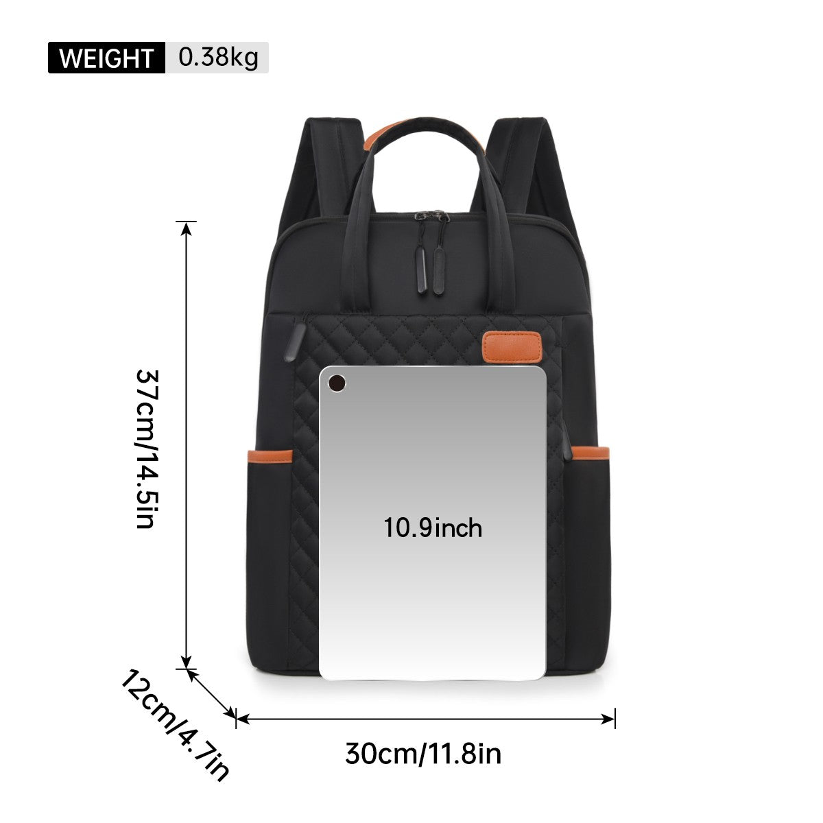 Mochila Coreana Mommy Bag, Mochila Simples de Nylon de Grande Capacidade para Universitários Masculinos e Femininos, Bolsa para Laptop, Mochila de Viagem, Bolsa para Conferências de Embarque