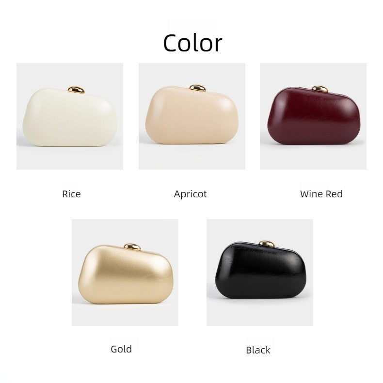 Handbag New Fashion Crossbody Shoulder Evening Pu Leather Clutch Parties Square Bag Original Luxury Brands Bags Golden Pouch Sea