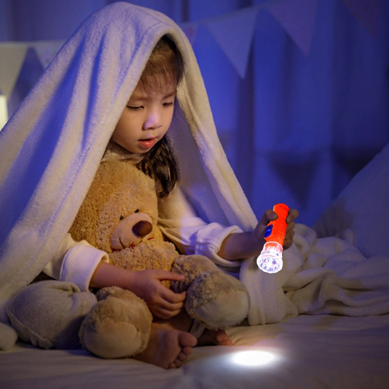 10-30Pcs Mini LED Flashlight Lamp Children Birthday Party Favors Goodie Bag Pinata Filler Toys Rewards Christmas New Year Gifts