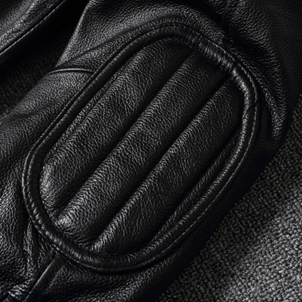 Men Imatition Leather Retro Stand Collar Jacket PunkStyle Coat Motorcycle Clothe