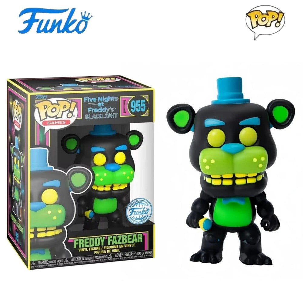 Funko Pop Mangle da Série Original Five Nights at Freddy's Boneco Articulado Withered Bonnie Modelo Freddy Edição Limitada Brinquedos de Presente