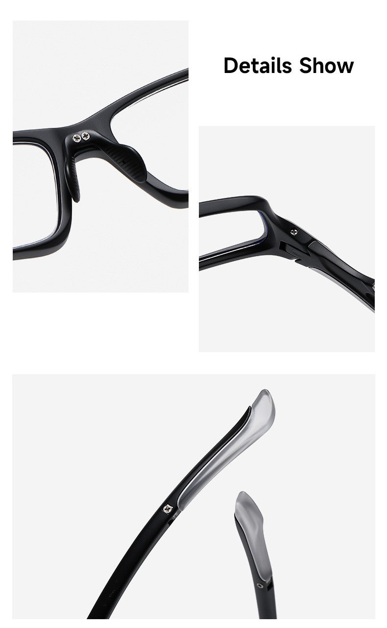 Sports Bifocal Reading Glasses Man Photochromic Anti-blue Light +1.0 To +4.0 TR90 Frame Eyeglasses High Quality Eyewear Readers