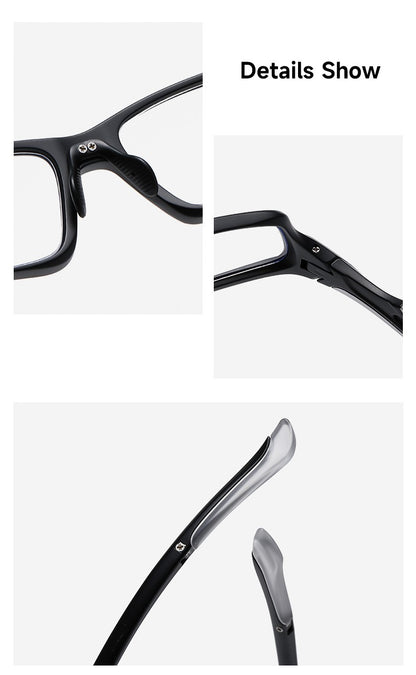 Sports Bifocal Reading Glasses Man Photochromic Anti-blue Light +1.0 To +4.0 TR90 Frame Eyeglasses High Quality Eyewear Readers