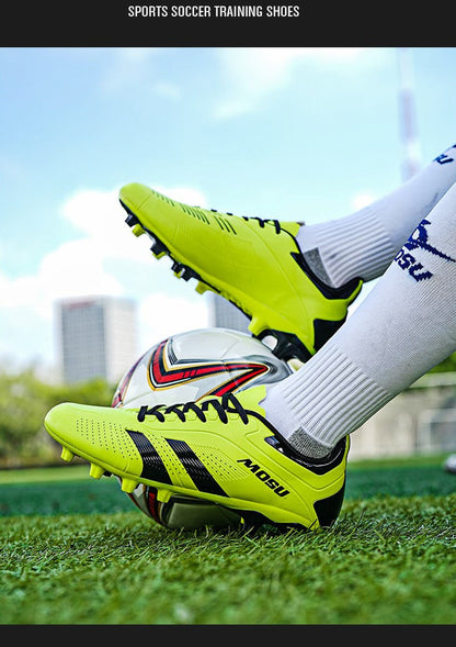 Men Original Football Shoes Professional Fast Soccer Shoes Society Cleats Low Cut Football Field Boots Sneaker Non-Slip Match