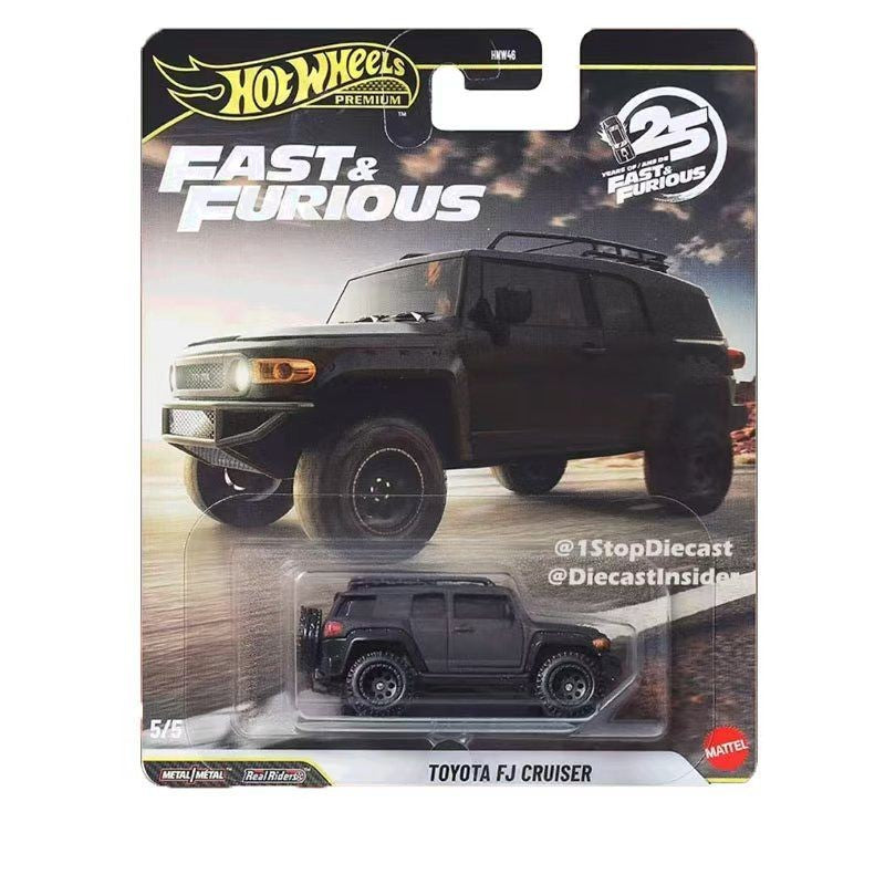 Novo Conjunto Hot Wheels 1:64 Velozes e Furiosos 25º Aniversário Mitsubishi Mercedes Mustang Etc Carros Veículos Clássicos Colecionáveis