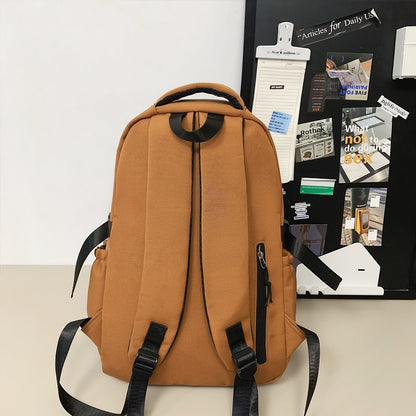 Outdoor Travel Light Weight Reduction Personality Niche Leisure Backpack Trend Backpack for Men and Women Large Capacity Compute