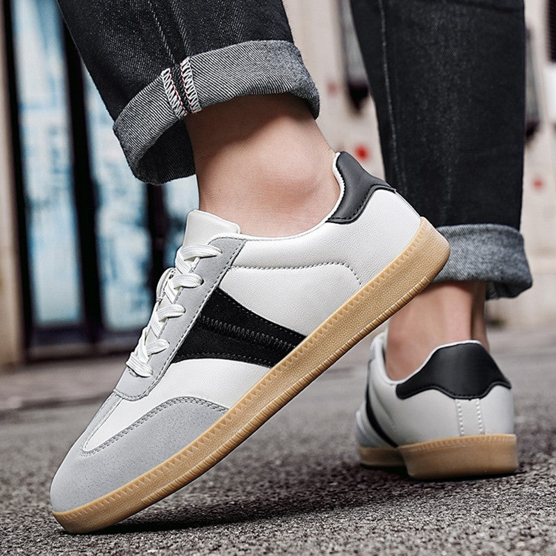 Oiaano Unisex Barefoot Men Leather Black Shoes Women Sneakers Platform Zero Drop Fashion Comfort Lightweight Breathable Walking