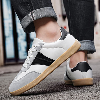 Oiaano Unisex Barefoot Men Leather Black Shoes Women Sneakers Platform Zero Drop Fashion Comfort Lightweight Breathable Walking