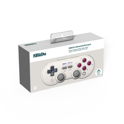8Bitdo SN30 Pro Bluetooth Wireless Gaming Controller with Hall Effect for Switch 2 MacOS Android Raspberry Pi Windows Steam Deck
