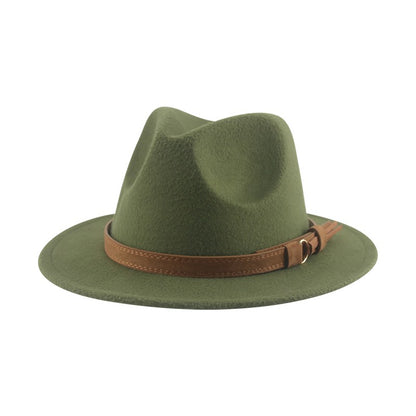 Hats for Women Fedoras Girls Hat Boys Hat Felted Kids Baby Caps Small 52cm 54cm Belt Wedding Cute Kid Fedoras Sombreros De Mujer