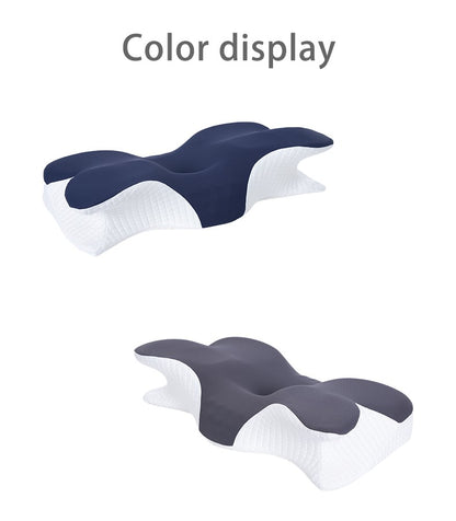 Hot Sale Butterfly Breathable Ergonomic Memory Foam Pillow Cushion