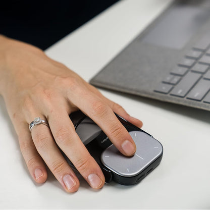 Cheerdots 2 Air Mouse Destacável Touchpad Sem Fio Tudo-em-um Gravação IA de Bolso Mouse Habilitado para ChatGPT Mouse Gamer Personalizado