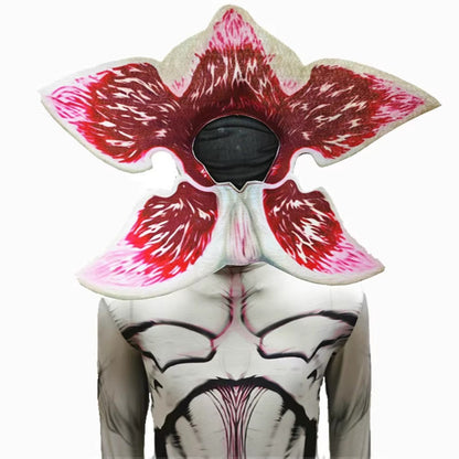 Adult Kid Demogorgon Cosplay Jumpsuit Scary Bodysuit TV Odd Matter Bodysuits Mask Outfits Halloween Fantasia Roleplay Suits