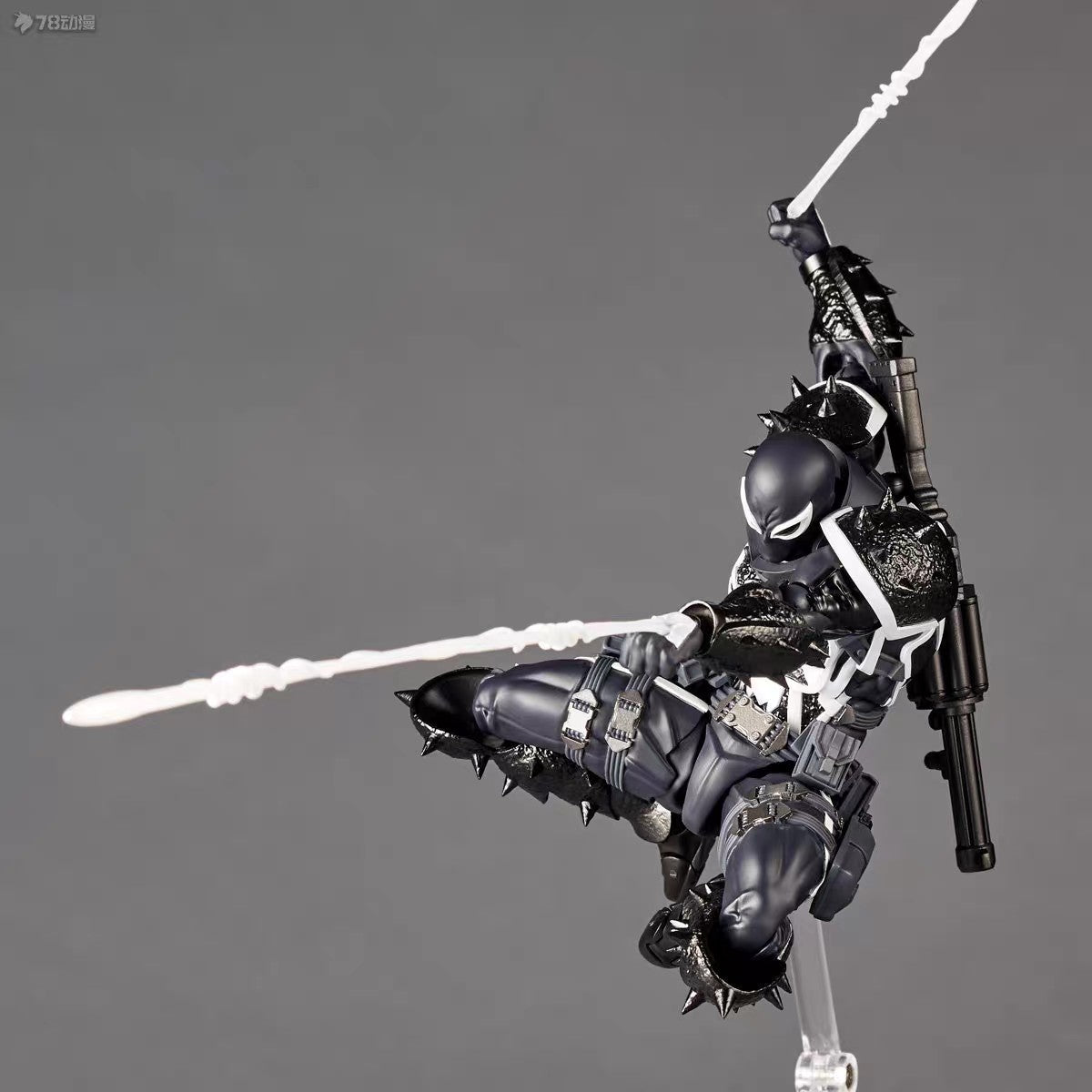 Boneco Agente Anti Venom da New Ct Toys Kaiyodo Amazing Yamaguchi Comics, Agente Venom, Boneco de Ação, Modelo, Brinquedo de Natal, Presentes
