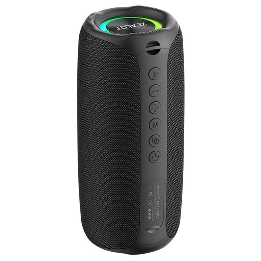 ZEALOT-MP2 Bluetooth Speaker,Ultra Portable, Up to 15H Playtime,IP65 Waterproof and Dustproof,Powerful Sound for outdoor
