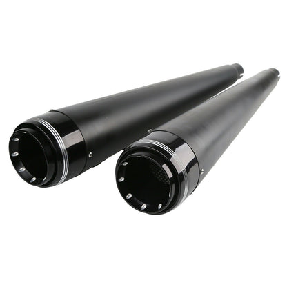 Motorcycle 4' Exhaust Pipes For Harley Touring Road King Models With Dual Exhaust 1995-2016 2015 2014 2013 2012 11 Black/Chrome