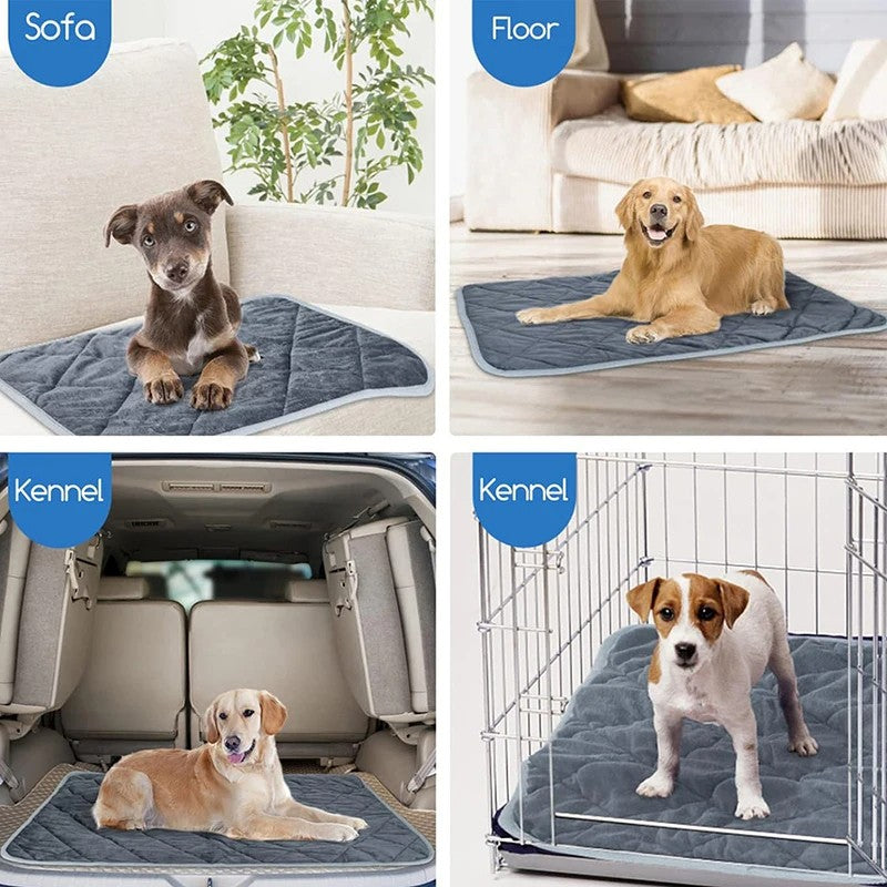 Almofada para Cama e Tapete para Pets 40x50CM Ninho de Gato e Cão Grosso Quente Almofada Térmica para Dormir Tapete Térmico Antiderrapante para Pets Macio Inverno