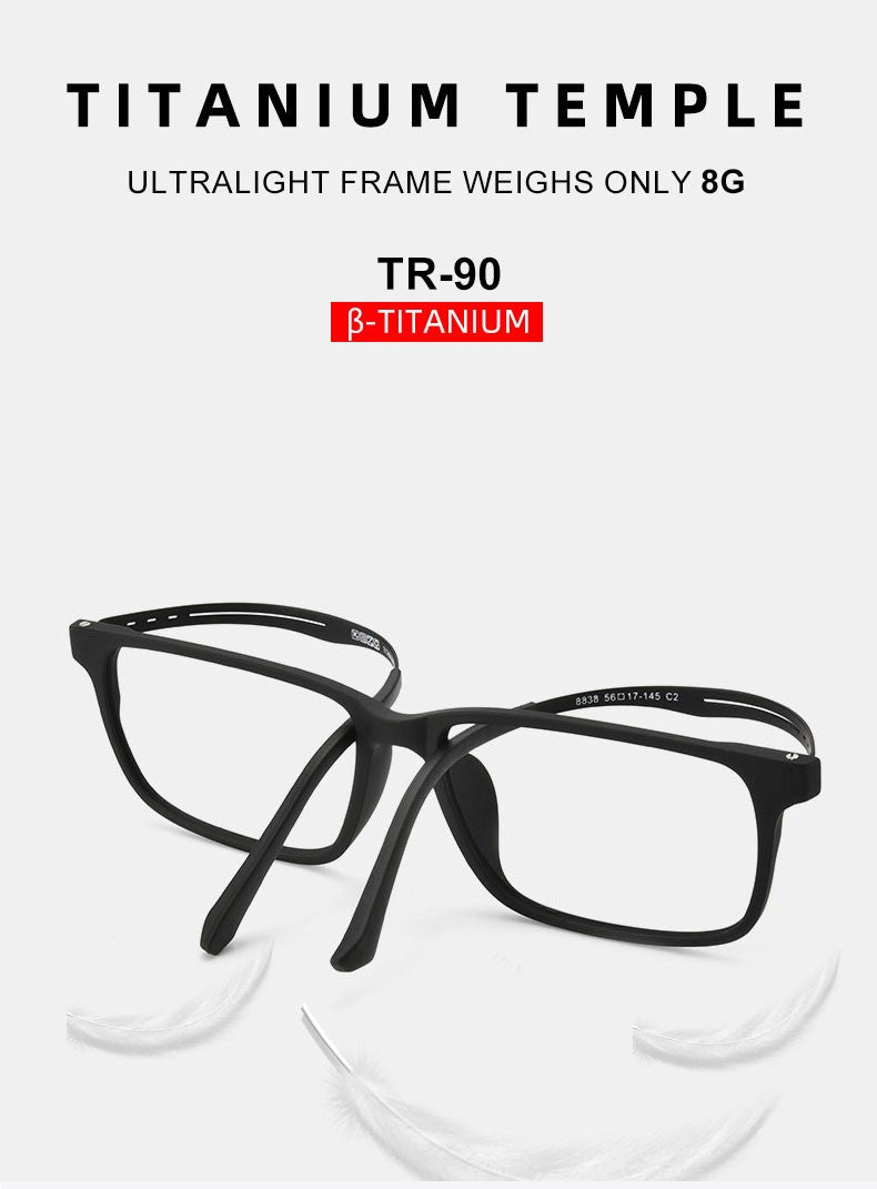 KANSEPT High Quality UltraLight Pure Titanium Anti Blue Reading Glasses Myopia Hyperopia Optical Glasses Prescription Eyewear