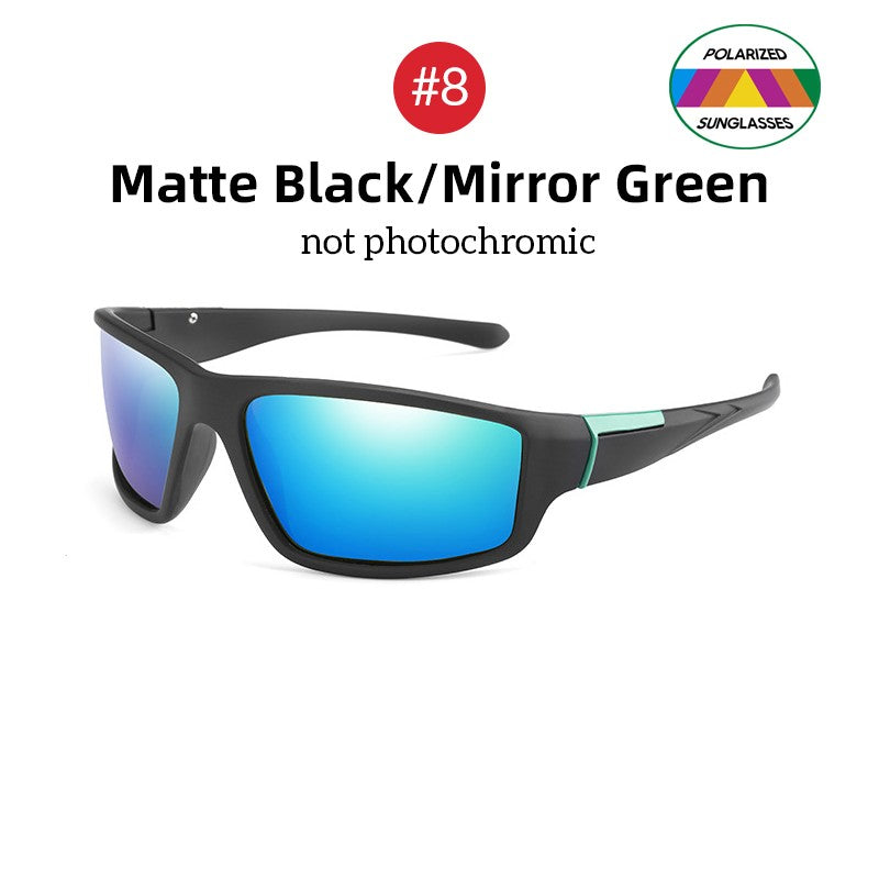 Óculos de Sol Fotocromáticos VIVIBEE Masculino Óculos Esportivos Pretos Feminino com Mudança de Cor Polarizados para Dirigir 2025 Óculos de Sol com Descoloração