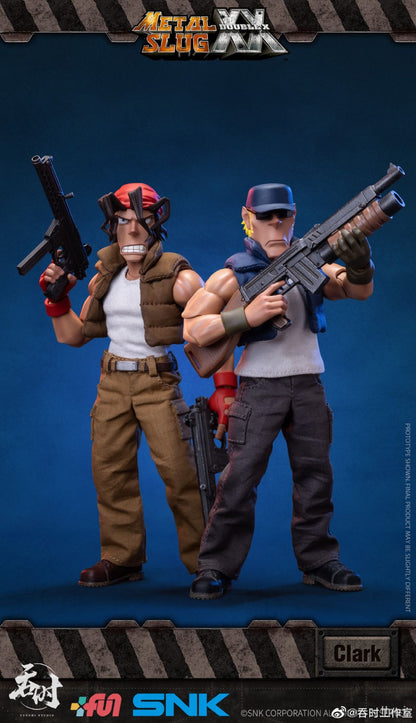 ?Original?Tunshi Studio TS-009 Metal Slug XX Clark Still TS-010 Ralf Jones Coleção de Enfeites 1/12