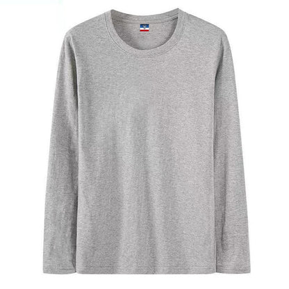 Good Quality 4XL 5XL Plus Size T-Shirts Men Long Sleeves Cotton Tops Male Tees Basic Plain Tshirts Women Tee Shirts Underwears