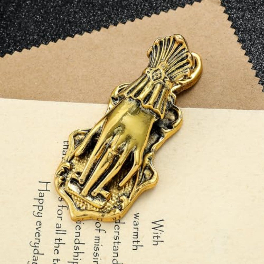 Vintage Lady s Hand Shaped Book Clip Paper File Holder Metal Clips Office Appliance Stationery Creativity Office Supplies for W