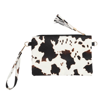 Women Clutch Bag Leopard Print Long Wallets Female Fashion Design PU Leather Wallet Messenger Bag Ladies Elegant Handbag NEW