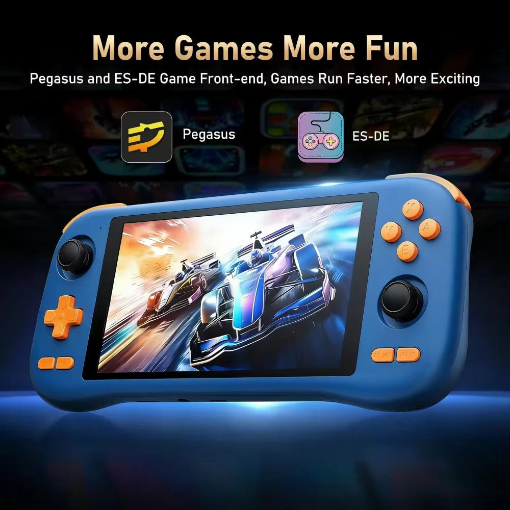 KINHANK K59 Android Handheld Console 6 128GB Memory 5.5-inch HD Screen Enjoy Dual-System Handheld Console Hall Joystick G99 Chip