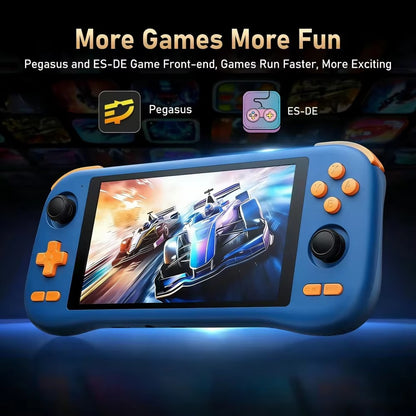 KINHANK K59 Android Handheld Console 6 128GB Memory 5.5-inch HD Screen Enjoy Dual-System Handheld Console Hall Joystick G99 Chip
