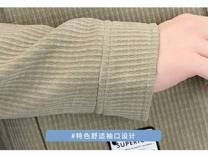 Men's Fleece-Lined Thickened Warm Casual Jacket New Turn-Down Collar Trendy Short Wool Coat Woolen Overcoat