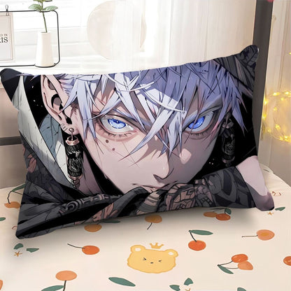 Jujutsu Kaisen peripheral pillow double side pillowcase Cartoon anime Itadori Yuji bedroom bed pillow Gojo Satoru soft pillow