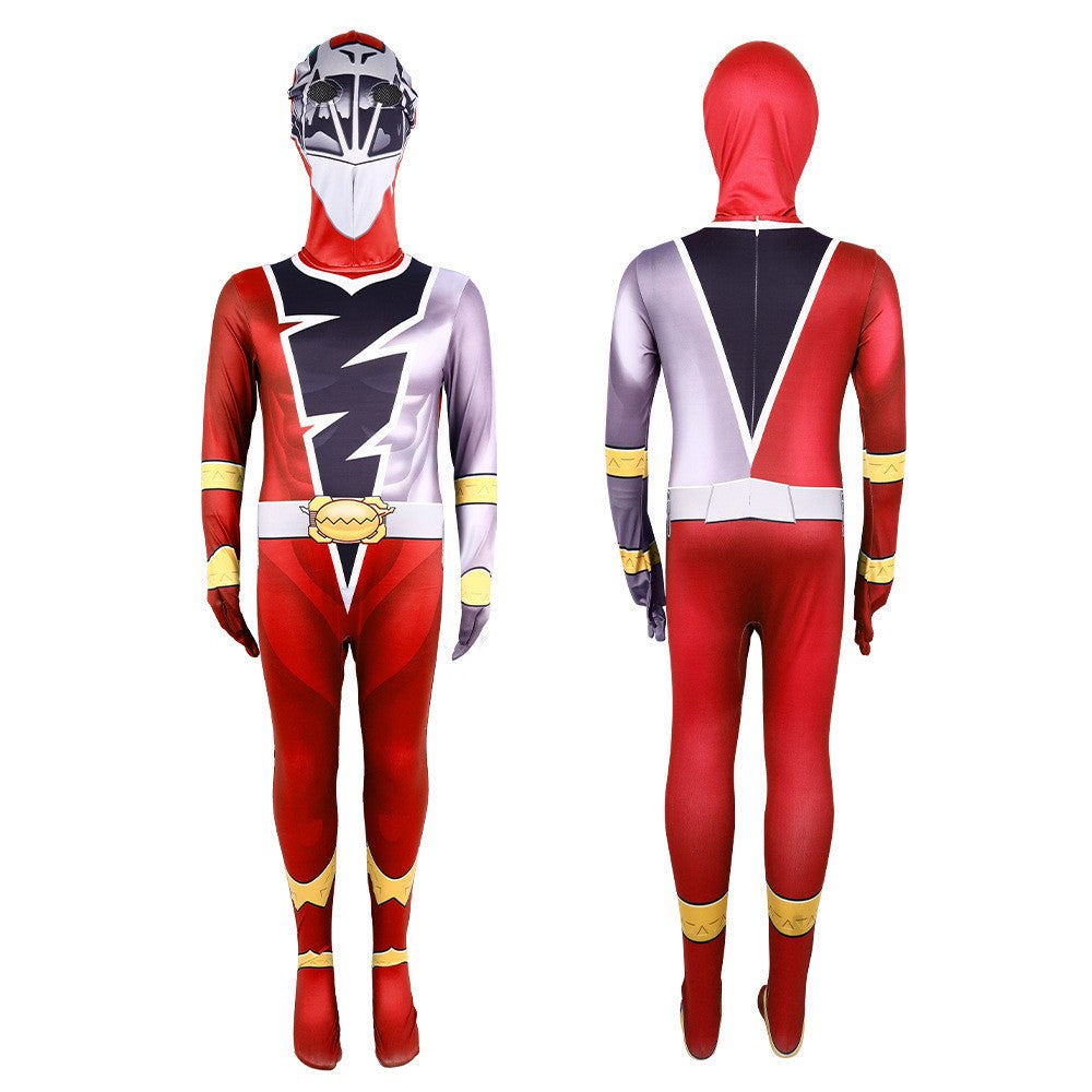 Anime Fancy Adult  Ranger Kishiryu Sentai Ryusoulger Cosplay Costume Jumpsuit Halloween Party Role Play Men Clothes