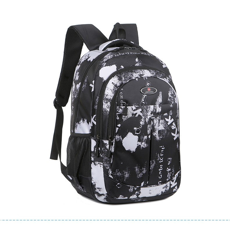 Waterproof men's backpack work 15.6-inch laptop men's business backpack university school backpack boys and girls school backpac