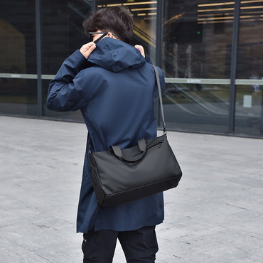 Black Adjustable Strap Crossbody Bag?Fitness bag?traveling bag?with Zipper Pockets  Ideal for Sports & Casual Outings