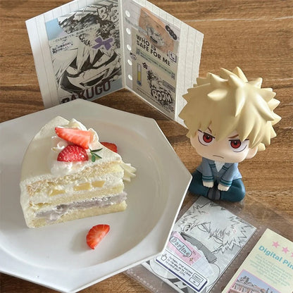 LookUp My Hero Academia Midoriya Izuku Boneco de Anime Boku no Hero Academia Bakugo Katsuki/Todoroki Shoto Bonecos de Ação Brinquedos Presentes