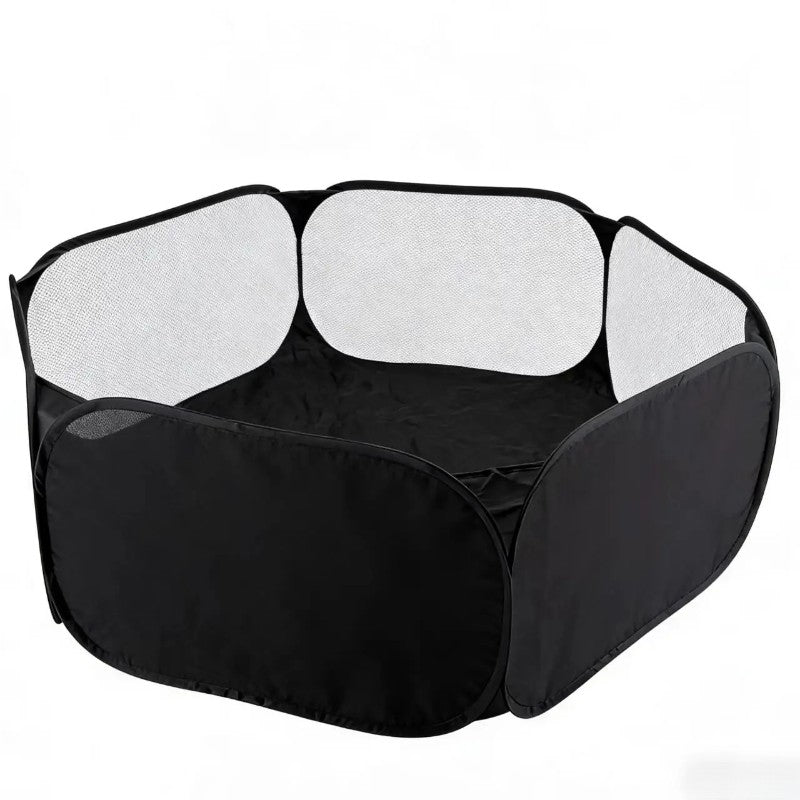 Portátil Pequena Gaiola para Animais de Estimação Transparente Tenda Gaiola para Gatos e Cães Cercado Dobrável Aberto para Cães Hamsters Coelhos Porquinhos-da-Índia