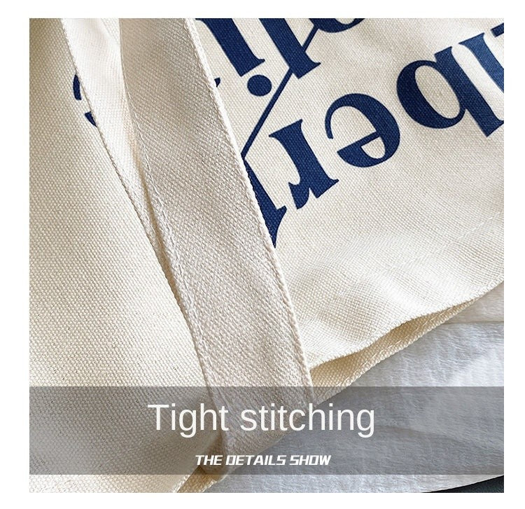 Canvas Women Handbags Shoulder Underarm Bag London Books Print Handbag Large Capacity Ladies Shopping Tote Bag Student Book Bags