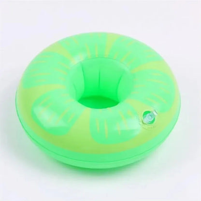 Hawaii Flamingo Coco Cup Holder Beverage Boats Phone Stand Floating Inflatable Pool Float Cup Holder Summer Beach Party Supplies