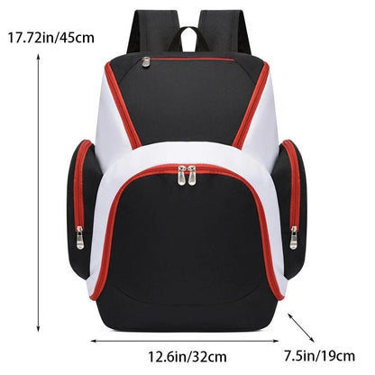 Mochila Masculina De Grande Capacidade Para Basquete Camadas Múltiplas Mochila Masculina Mochila De Basquete Esportiva