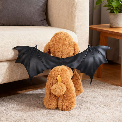Fantasia de Halloween para Pets, Decoração de Asas de Morcego para Festa, Acessórios Engraçados de Asas de Morcego para Pets, Acessórios de Cosplay, Roupa com Asas