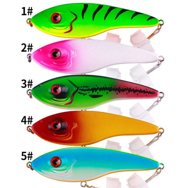 1pç BIG14.8cm 54.2g Jerkbait VIB Isca de Vibração Afundamento Iscas de Pesca Traíra Truta Iscas Duras Pesca Leurre Perca